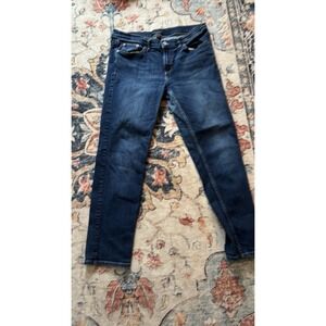 Banana Republic Curvy Girlfriend Jeans Women's Size 30/10 Blue Denim Stretch